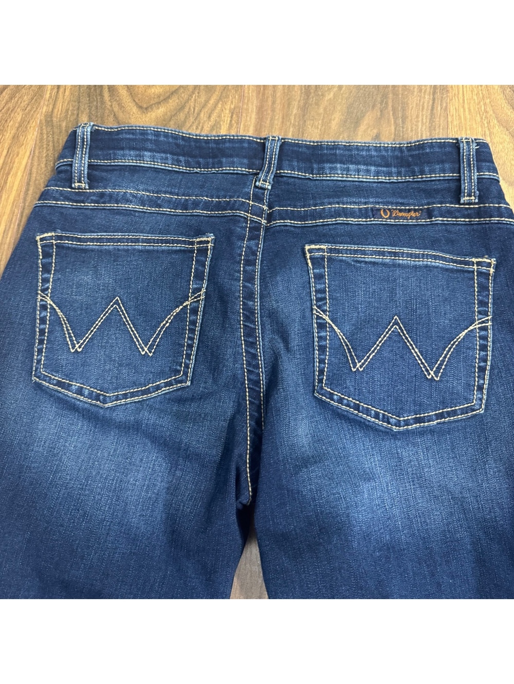 Wrangler Q-Baby Ultimate Riding Jeans Women’s 29x34 Bootcut Dark Wash